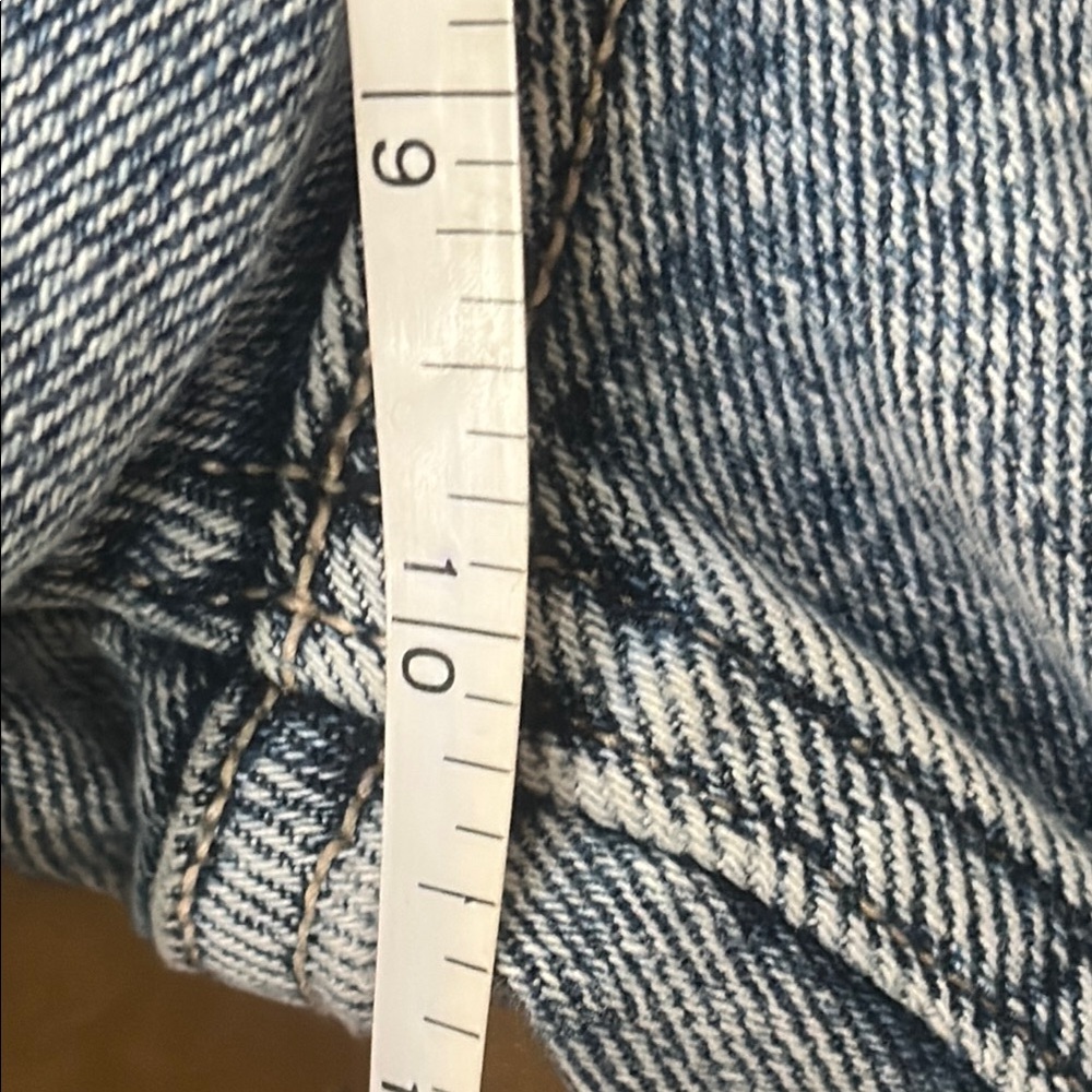 Hollister Men's Light Blue Distressed Jeans - Picture 5 of 9